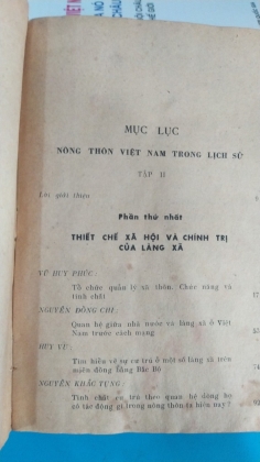 NÔNG THÔN VIỆT NAM TRONG LỊCH SỬ