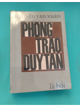 PHONG TRÀO DUY TÂN