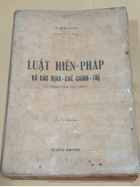 LUẬT HIẾN PHÁP VÀ CÁC ĐỊNH CHẾ CHÍNH TRỊ