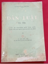 DÂN LUẬT TU TRI - PHAN VĂN THIẾT