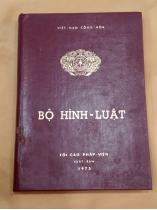 BỘ HÌNH LUẬT