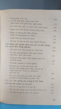 NGHỀ NÔNG CỔ TRUYỀN VIỆT NAM QUA THƯ TỊCH HÁN NÔM