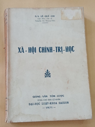 XÃ HỘI CHÍNH TRỊ HỌC