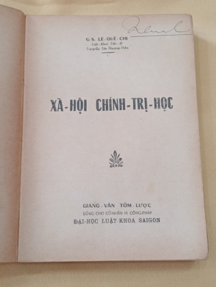 XÃ HỘI CHÍNH TRỊ HỌC