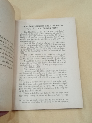 TÌM HIỂU KINH DIỆU PHÁP LIÊN HOA