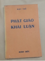 PHẬT GIÁO KHÁI LUẬN