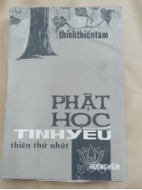 PHẬT HỌC TINH YẾU THIÊN THỨ NHỨT