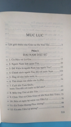 ĐẠI NAM DẬT SỬ SỬ TA SO VỚI SỬ TÀU