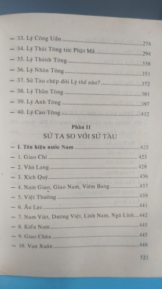 ĐẠI NAM DẬT SỬ SỬ TA SO VỚI SỬ TÀU