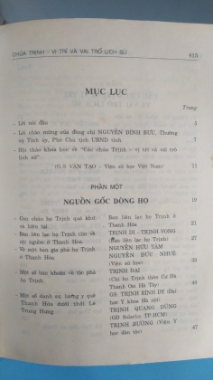 CHÚA TRỊNH VỊ TRÍ VÀ VAI TRÒ LỊCH SỬ