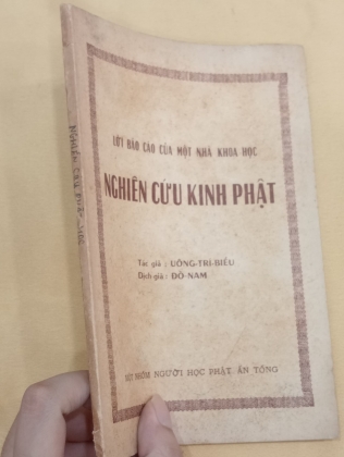 LỜI BÁO CÁO CỦA MỘT NHÀ KHOA HỌC NGHIÊN CỨU KINH PHẬT