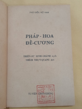 PHÁP HOA ĐỀ CƯƠNG