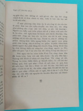 KHẢO LUẬN VỀ THƠ CŨ TRUNG HOA