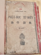 PHẬT HỌC TỪ ĐIỂN  