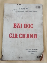 BÀI HỌC GIA CHÁNH