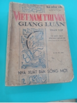 VIỆT NAM THI VĂN GIẢNG LUẬN