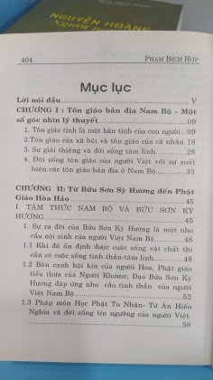 NGƯỜI NAM BỘ VÀ TÔN GIÁO BẢN ĐỊA