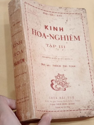 KINH HOA NGHIÊM TẬP III