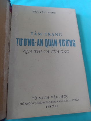 TÂM TRẠNG TƯƠNG AN QUẬN VƯƠNG