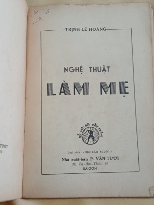 NGHỆ THUẬT LÀM MẸ