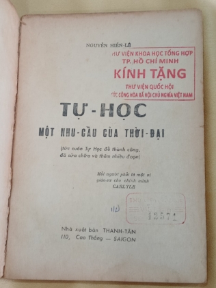 TỰ HỌC - MỘT NHU CẦU CỦA THỜI ĐẠI