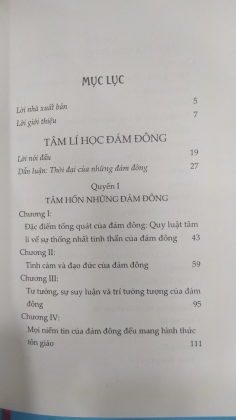 TÂM LÝ HỌC ĐÁM ĐÔNG