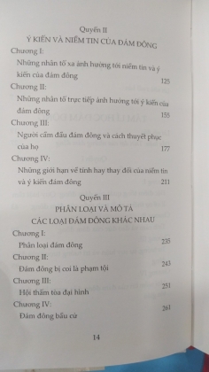 TÂM LÝ HỌC ĐÁM ĐÔNG