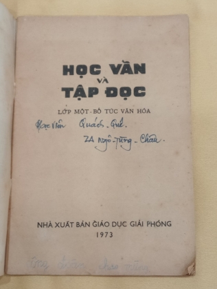 HỌC VẦN - TẬP ĐỌC LỚP 1 BỔ TÚC VĂN HOÁ