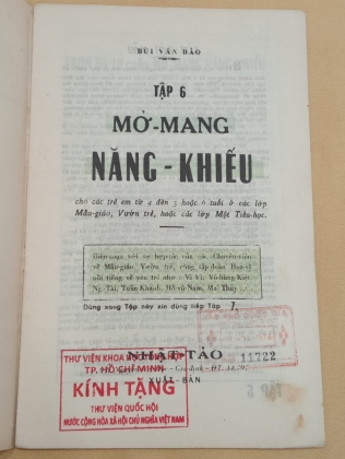 MỞ MANG NĂNG KHIẾU - TẬP 6