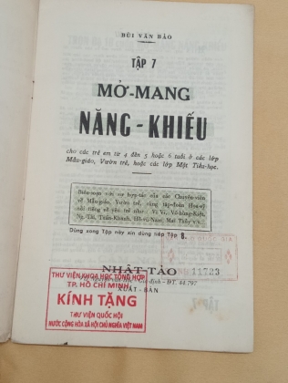 MỞ MANG NĂNG KHIẾU - TẬP 7