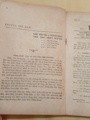 VIỆT SỬ VÀ THẾ GIỚI SỬ ĐỊA LÝ VIỆT NAM
