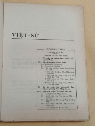 SỬ KÝ VIỆT NAM VÀ THẾ GIỚI - LỚP CHÍN