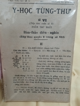 Y HỌC TÙNG THƯ