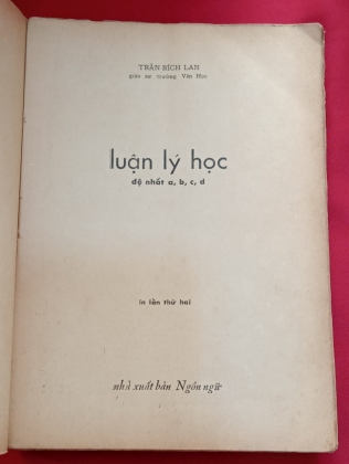 LUẬN LÝ HỌC