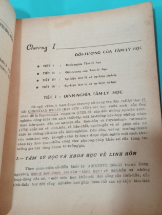 TÂM LÝ HỌC ĐỆ NHẤT A  