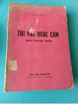 THI VĂN QUỐC CẤM THỜI THUỘC PHÁP