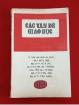 CÁC VẤN ĐỀ GIÁO DỤC - LÊ THANH HOÀNG DÂN