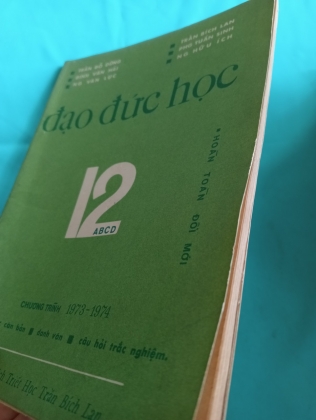 ĐẠO ĐỨC HỌC 12 ABCD CHƯƠNG TRÌNH 1973-1974