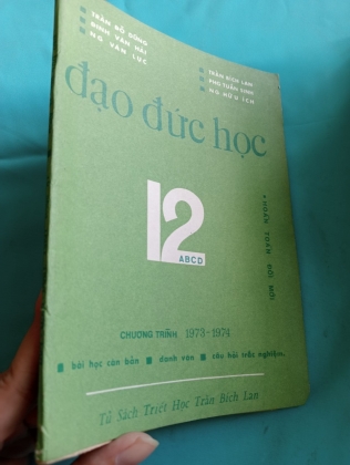 ĐẠO ĐỨC HỌC 12 ABCD CHƯƠNG TRÌNH 1973-1974