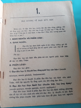 ĐẠO ĐỨC HỌC 12ABCD