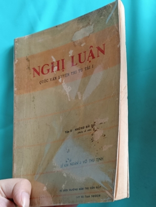 NGHỊ LUẬN QUỐC VĂN LUYỆN THI TÚ TÀI