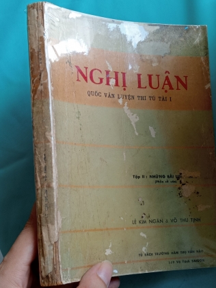 NGHỊ LUẬN QUỐC VĂN LUYỆN THI TÚ TÀI