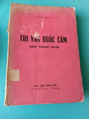 THI VĂN QUỐC CẤM THỜI THUỘC PHÁP