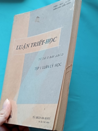 LUẬN TRIẾT HỌC TÚ TÀI II BAN ABCD TẬP I LUẬN LÝ HỌC