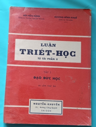 LUẬN TRIẾT HỌC TÚ TÀI PHẦN II