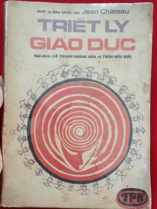 TRIẾT LÝ GIÁO DỤC- LÊ THANH HOÀNG DÂN