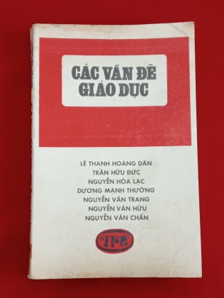 CÁC VẤN ĐỀ GIÁO DỤC - LÊ THANH HOÀNG DÂN