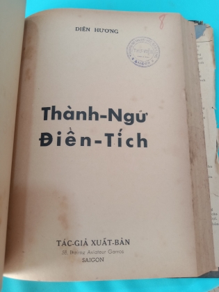 THÀNH NGỮ ĐIỂN TÍCH