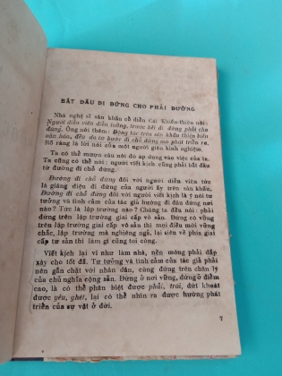 BƯỚC ĐẦU VIẾT KỊCH