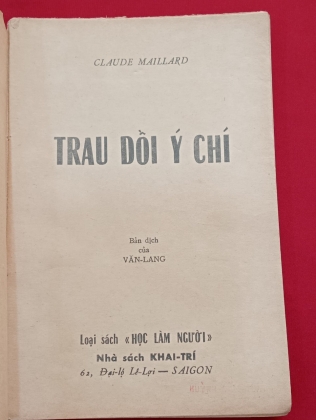 TRAU DỒI Ý CHÍ